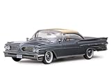 Pontiac Bonneville (1959) in Silver Mist (1:18 scale) Diecast Model Car