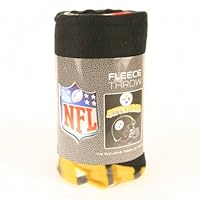 Pittsburgh Steelers Light Weight Fleece NFL Blanket by Northwest