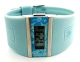 LongBoard - 6072012 - Montre Femme - Quartz digitale - Bracelet en Plastique Turquoise