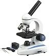 AmScope 40X-1000X All-Metal Optical Glass Lenses Cordless LED Student Biological Compound Microscope with Coarse & Fine Focusing