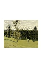 Especial Arte Lienzo Train in the Countryside  Multicolor