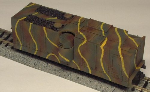 日本 94式装甲列车 7号车(炭水车) (1\/144 涂装済み完成品) Japan Type 94 Armored train Waggon-7 Tender 1\/144 Painted finished goods 日本94式装甲列车7车厢(招标) ( 1\/144彩绘)日本94式装甲火车车厢, 7招标1\/144彩绘成品 摩西摩西购物网