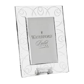 Waterford Crystal Ballet Icing Picture Frame 4X6 by Waterford