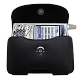 Review Gomadic  / Horizontal Leather Case with Belt Clip / Loop for the Handspring Treo 650
