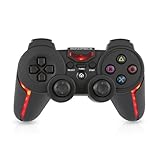 Monoprice Pro Bluetooth LED Turbo Gamepad for Playstation 3 and PC - Black
