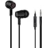 City Lights by iLuv - Deep Bass In-Ear Noise-Isolating Metal Earphones with Mic & Remote for Apple iPhones, Samsung GALAXY, LG, HTC & other Smart Devices & 3.5mm Audio Devices (Metallic Black)