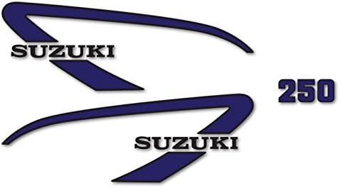 1975 TS250M Fuel Tank &amp; Side Panel Decal Set