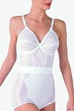 Women's cross sloping slimming bra BEIGE 34B
