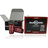 Surefire SF123A Box of 24 123A 3 Volt Lithium Batteries 24-Pack