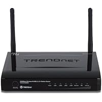 TRENDnet 300Mbps Wireless N ADSL2/2+ Modem Router TEW-635BRM (Black)