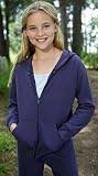 Bella Girls Full Zip Hooded Sweatshirt