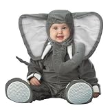 Lil Characters Infant Elephant Costume, Dark Grey/Light Grey
