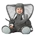 Lil Characters Infant Elephant Costume, Dark Grey/Light Grey