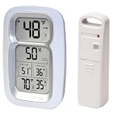 Chaney Instruments Acu-Rite 00611 Thermometer/Hygrometer with Wireless Remote Sensor