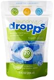 laundry dropps, Dissolving Liquid Pacs, Fresh Scent, 20-Load Pouch (Pack of 3)