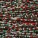 Czech Seed Beads ''Deck The Halls'' Christmas Mix 11/0 (1 Hank/4000 Beads)
