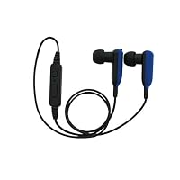 PLANEX Bluetooth2.1+EDR対応 イヤホンヘッドセット(バッテリ内蔵) ブルー BT-07AHS-BL