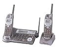 Panasonic KX-TG5110M 5.8 GHz DSS Expandable Cordless Phone with Answering System and Dual Handsets