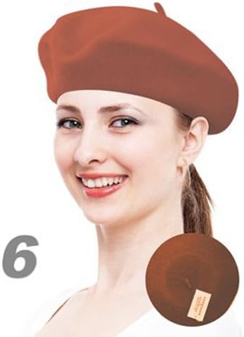 True Wool Beret Brown For Women