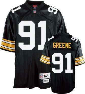 Reebok Pittsburgh Steelers Kevin Greene Premier Throwback Jersey Medium