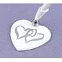 White Linked Heart Pen Set