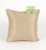 Leap Frog Pillow - Tan Coral