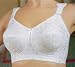  : Elila Jacquard Soft Cup Bra with Cushioned Straps Style 1305
