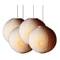 Central-Hub Electric Sphere Lantern 4-pk.