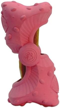 Ruffhides Refillable Chew Toys - Super Pink with Himalayan Chew -Made in the USA