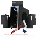 Frisby FS-5500US~SD USB Flash Drive Aux 5.1 Surround Sound Speakers