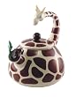 Animal Kettle 2.5 Quart Whistling Enamel on Steel Giraffe Tea Kettle