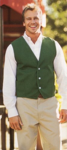Vest - 65/35 Cotton/Polyester Twill Fabric by Augusta Sportswear (Style# 2145)