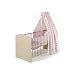 Schardt 13402 1/632 - Bett-Set 4-teilig, Dessin: 1/632 bienchen rosa