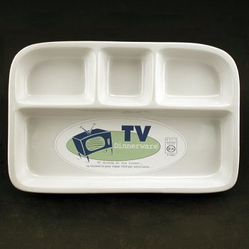 BIA Cordon Bleu 12-Inch TV Dinner Trays, Set of 2, White