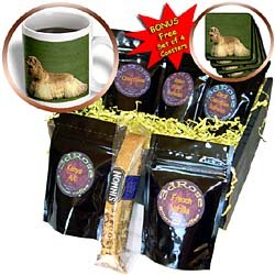 Dogs Cocker Spaniel - Cocker Spaniel - Coffee Gift Baskets - Coffee Gift Basket by 3dRose LLC