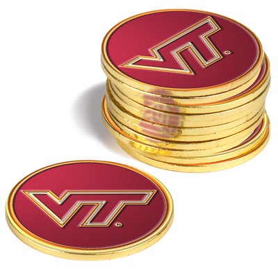 Virginia Tech Hokies Golf Ball Markers