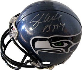 Shawn Alexander Autographed / Signed Seattle Seahawks Mini Helmet