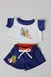 20169-Frog Surfer Outfit Clothes for 14" - 18" Stuffed Animals and Dolls