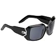 Spy Eliza Sunglasses - Spy Optic Addict Series Polarized Sportswear Eyewear w/ Free B&F Heart Sticker Bundle - Black/Grey