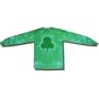 Tie Dye Mania Green Shamrock Tie-Dye Adult Long Sleeve T-shirt - Medium