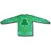 Tie Dye Mania Green Shamrock Tie-Dye Adult Long Sleeve T-shirt