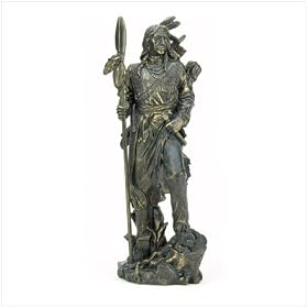 Antique Liberty Bronze Warrior