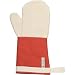 Le Creuset Kitchen Hi-Tech Kitchen Textile 14-Inch Oven Mitt, Red