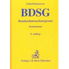Bundesdatenschutzgesetz (BDSG)