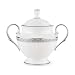 Lenox Timeless Bone China Platinum Banded Sugar Bowl