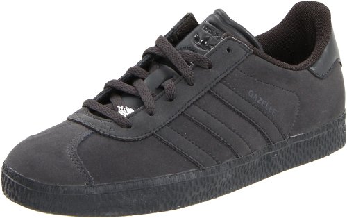 adidas gazelles -adidas Originals Gazelle 2 ? Nubuck Retro Sneaker (Big Kid),Solid Grey/Solid Grey/Solid Grey,3.5 M US Big Kid