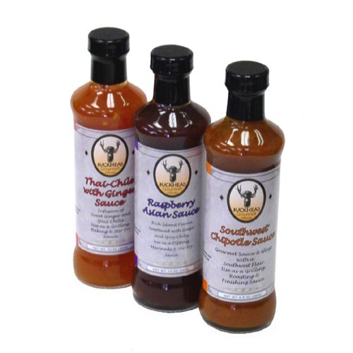 Buckhead Gourmet Sauté and Dipping Sauces - Raspberry Asian (10 ounce) by igourmet.com by igourmet