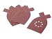 Kitchen & Housewares : Black and Decker X31467 Multi Sander Sheets Pack of Five Assorted