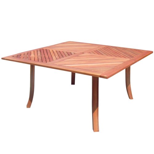 VIFAH V1131 Outdoor Wood Square Table