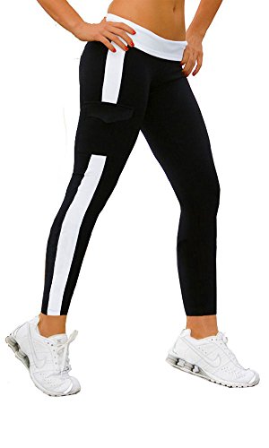 iLoveSIA® Women's Running Capri Tights YOGA Pants Leggings (Fulfilled By Amazon Only)